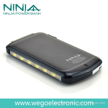 New Hot Dual Output Universal Portable Power Bank 6000mAh Black N0100